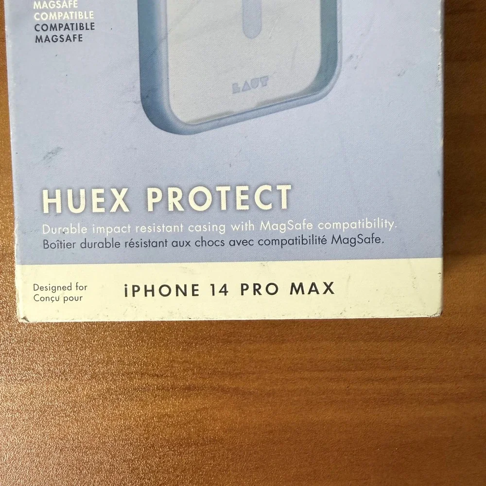 LAUT HUEX PROTECT iPhone 14 Pro Max Case MagSafe Ocean‎ Blue 14ft Drop Tested